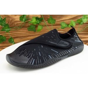 La Sheelah Shoes Size 8.5 M Black‎ Water Fabric Men